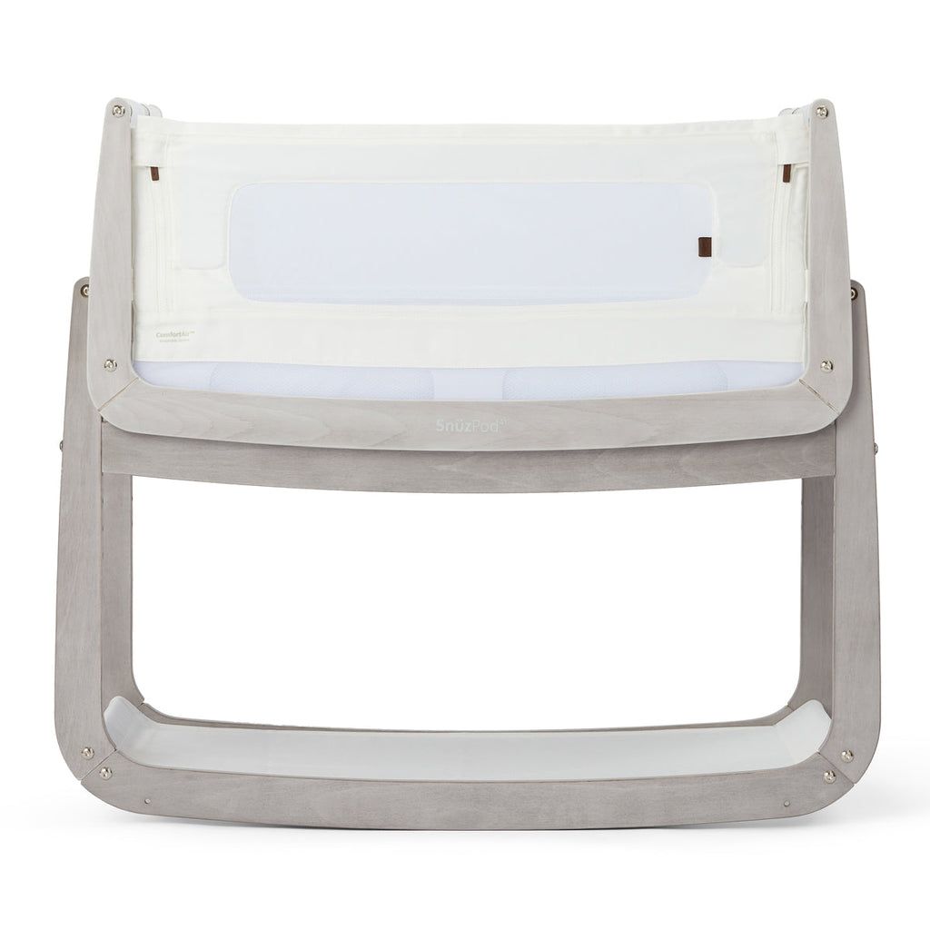 SnuzPod4 Bedside Crib - Natural Edit - Silver Birch