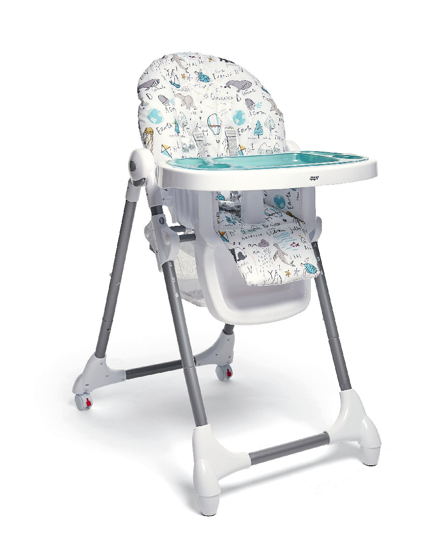 Mamas and Papas Snax Highchair - Happy Planet