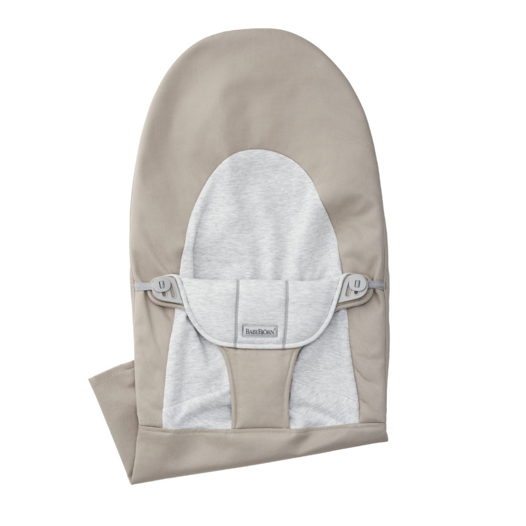 Babybjorn Baby Bouncer Bliss Seat Fabric | Cotton/Jersey - Beige/Grey