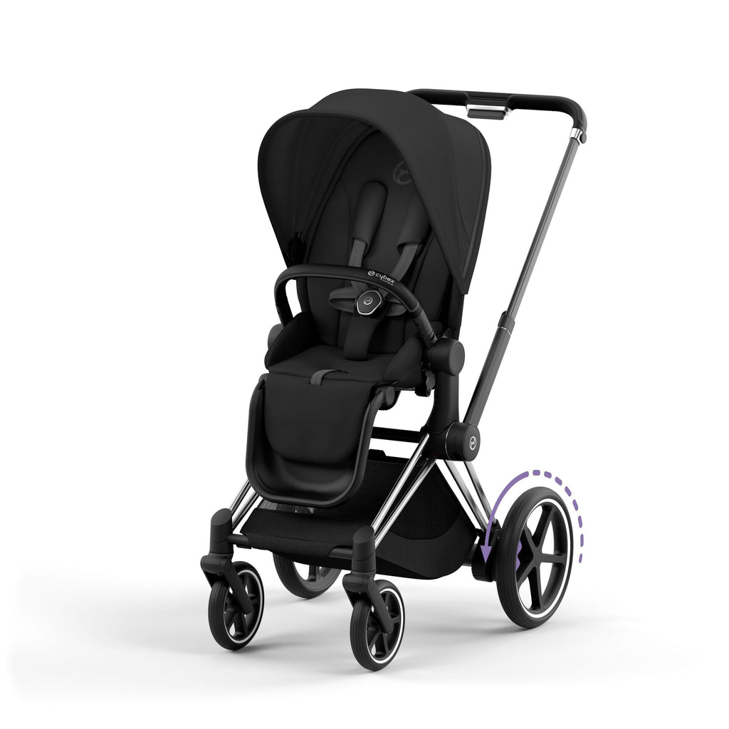 Cybex e-Priam Pushchair - Sepia Black (2023)