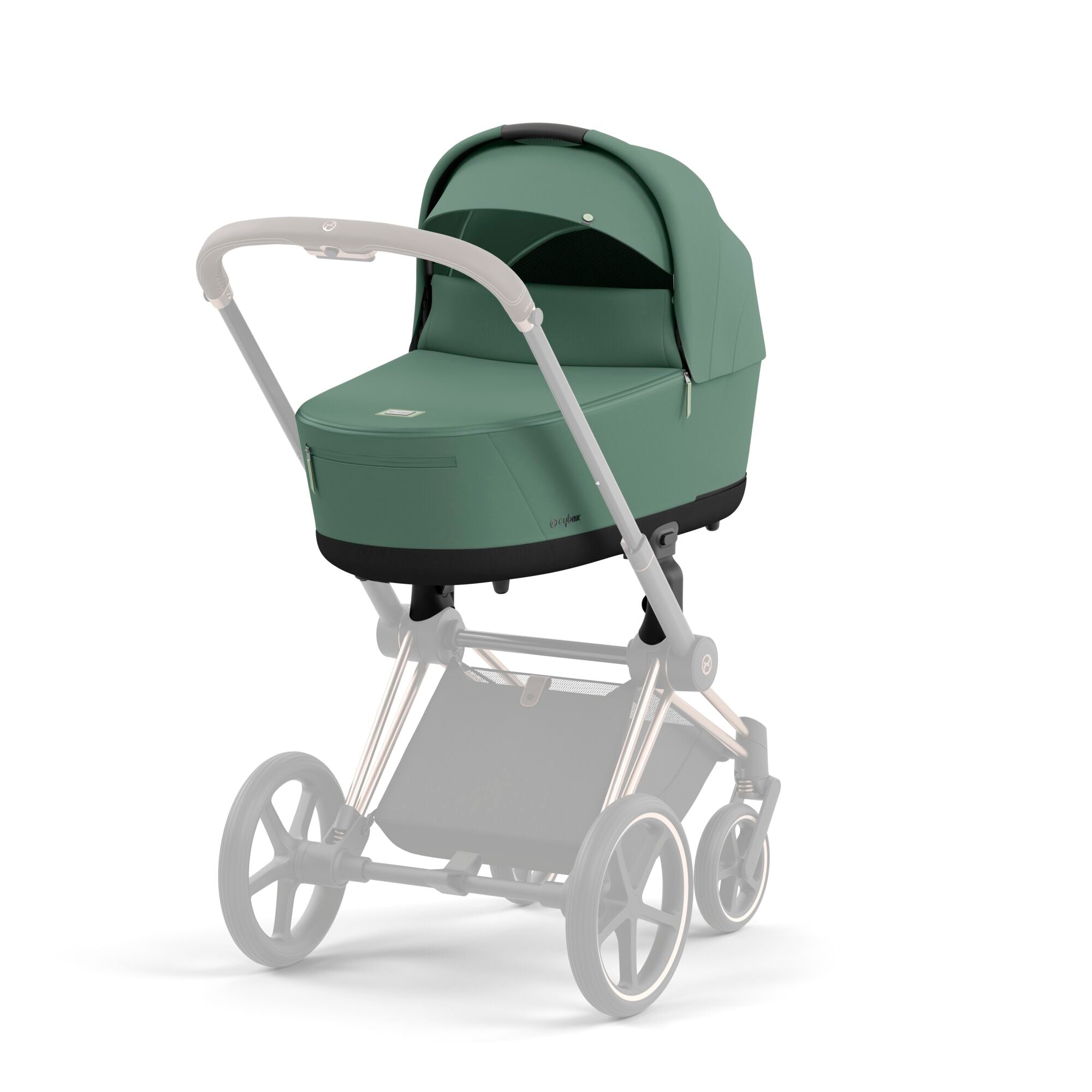 Cybex Priam Lux Carrycot - Leaf Green (2023)