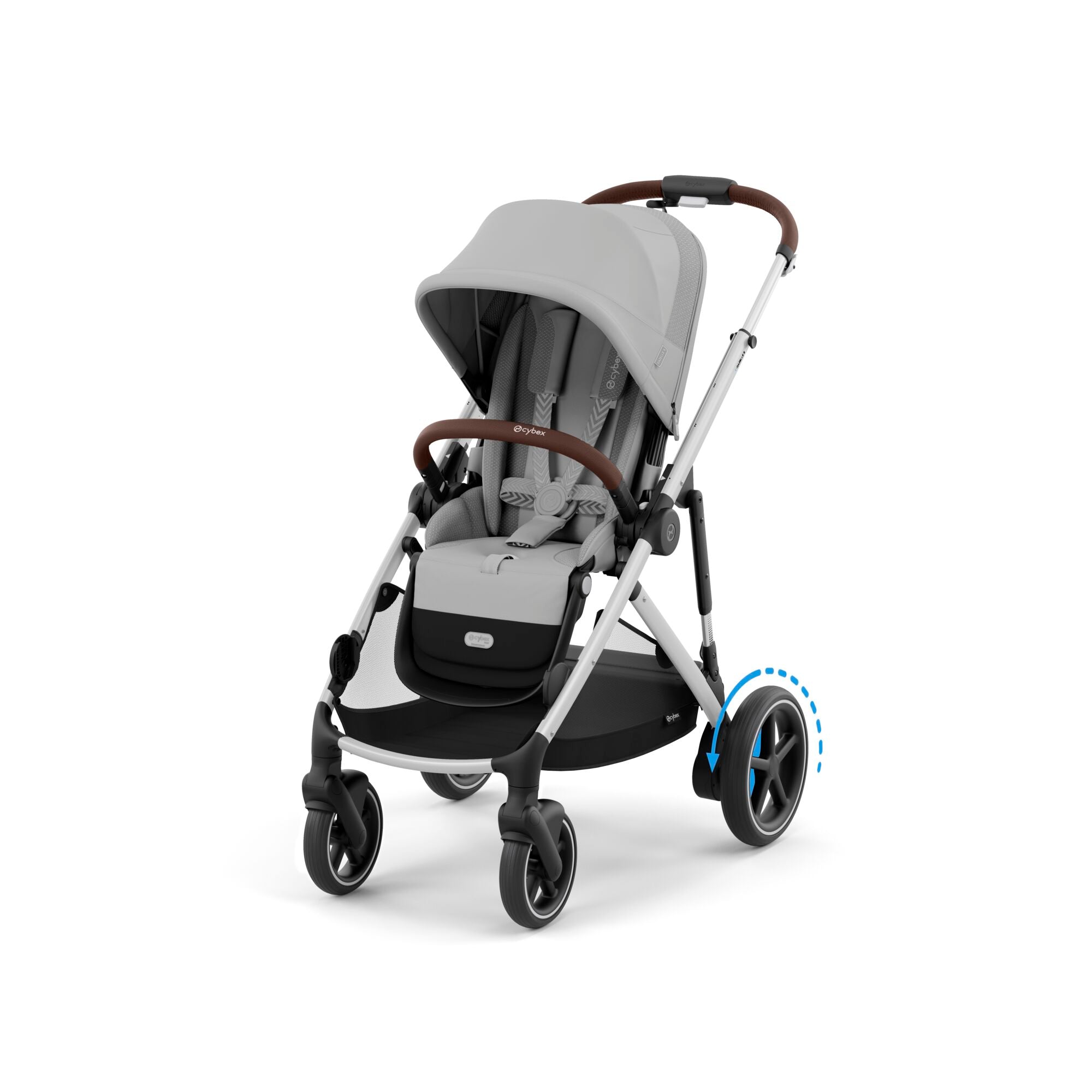 Cybex e-Gazelle S Pushchair 2024  - Silver | Stone Grey