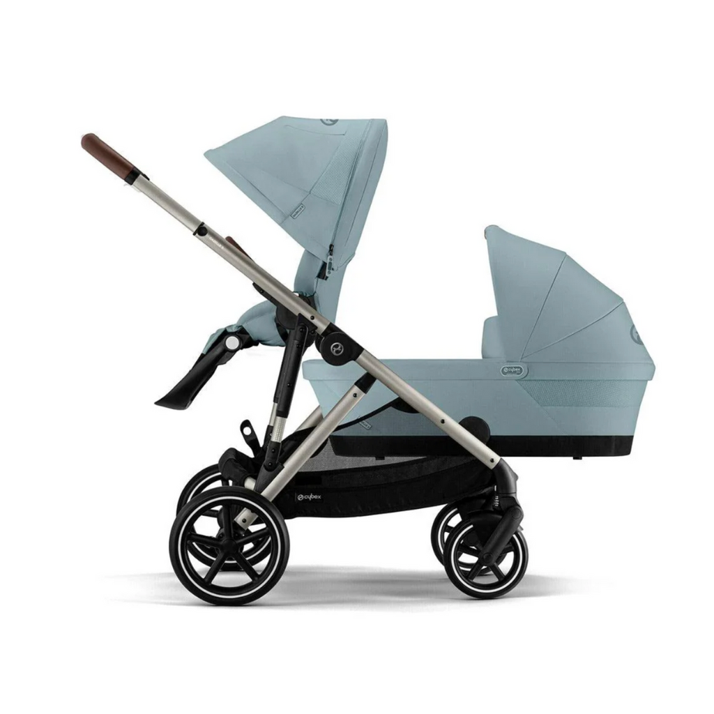 Cybex Gazelle S Double Pushchair  | Stormy Blue