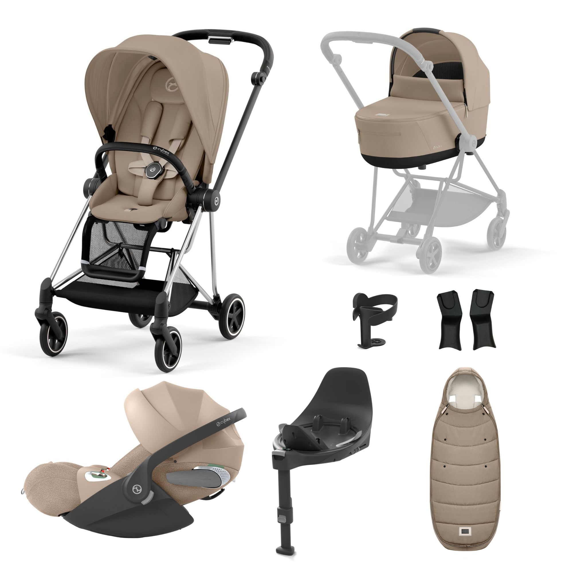 Cybex Mios Travel System -  Cozy Beige (2023)