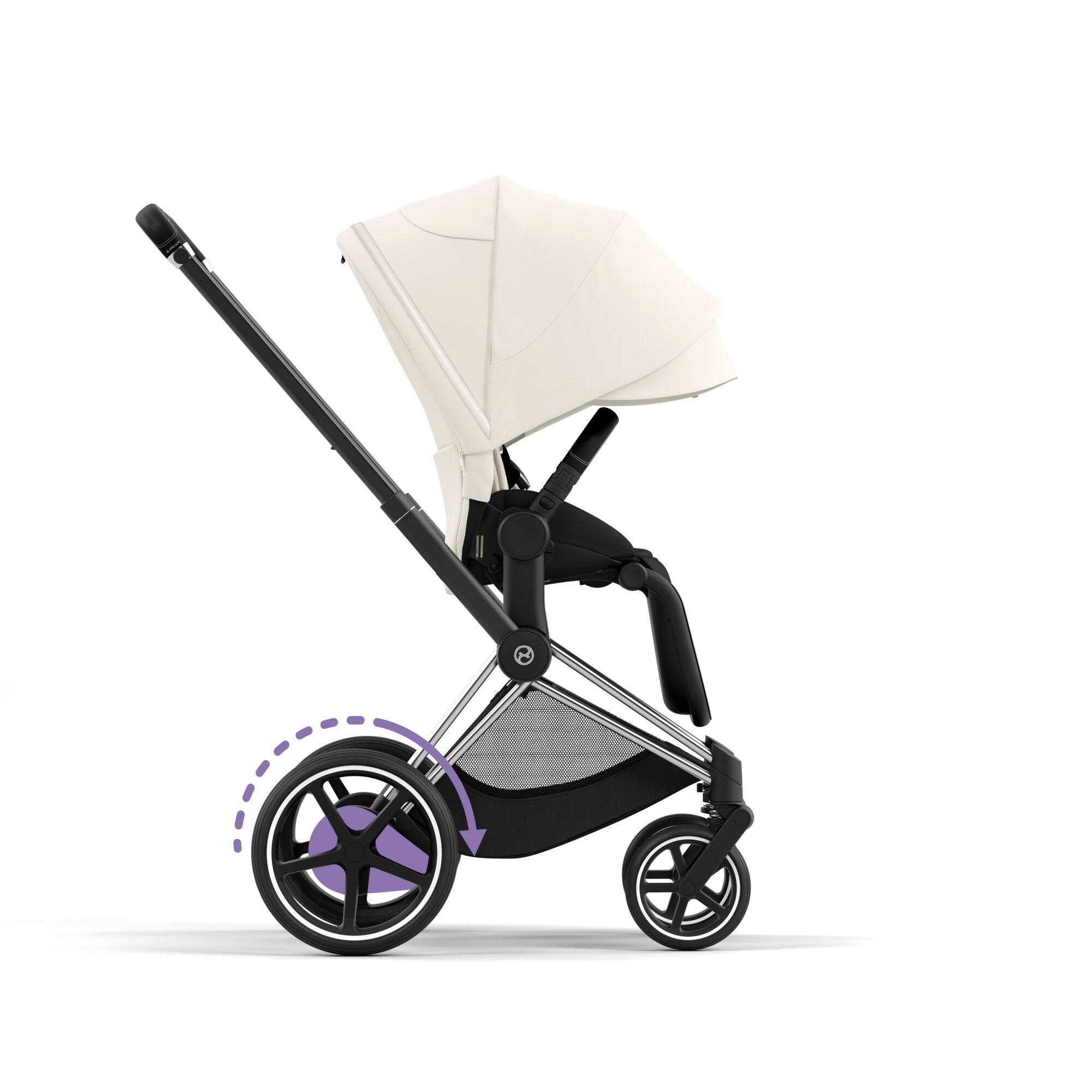 Cybex e-Priam Pushchair - Off White (2023)