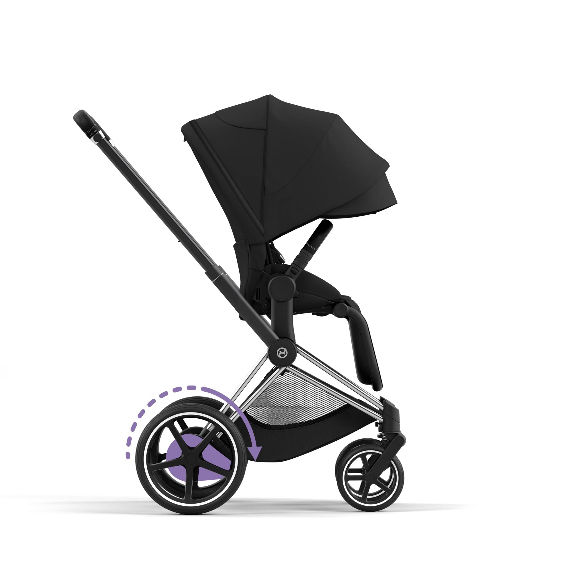 Cybex e-Priam Pushchair - Sepia Black (2023)