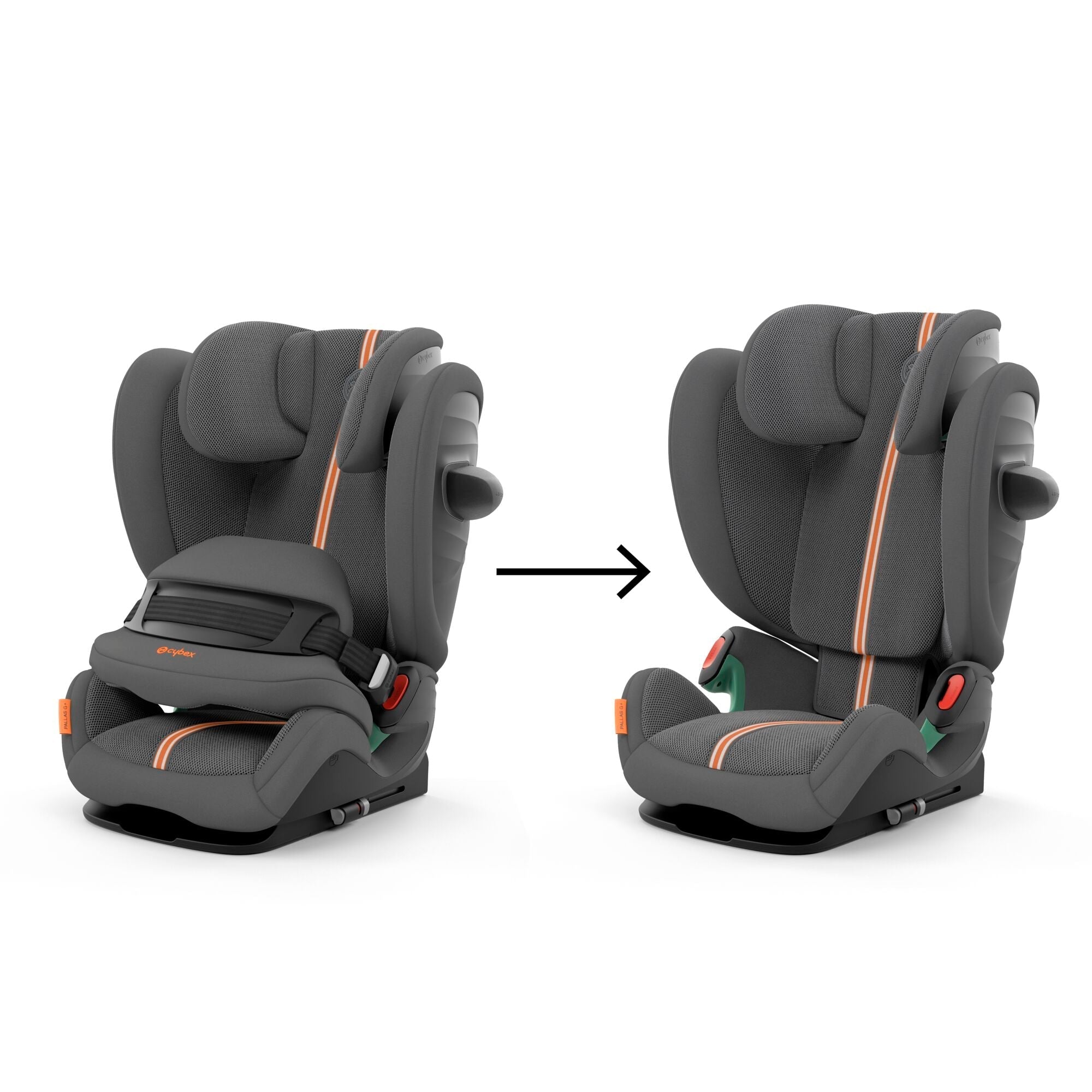 Cybex Pallas G i-Size Car Seat Plus Car Seat | Lava Grey