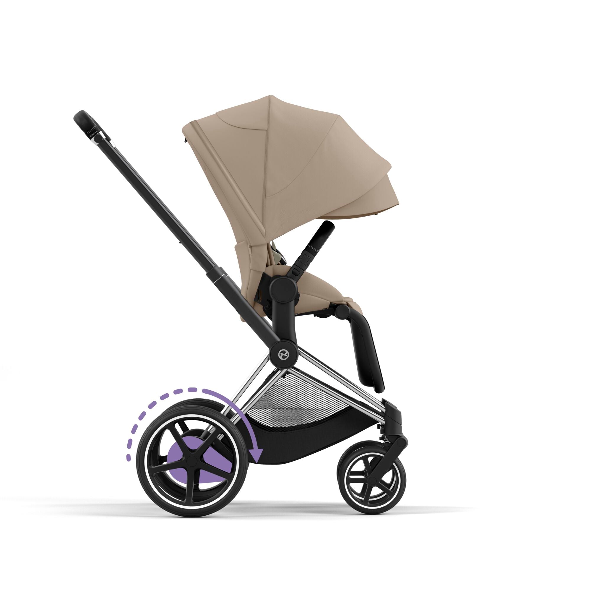Cybex e-Priam Pushchair - Cozy Beige (2023)
