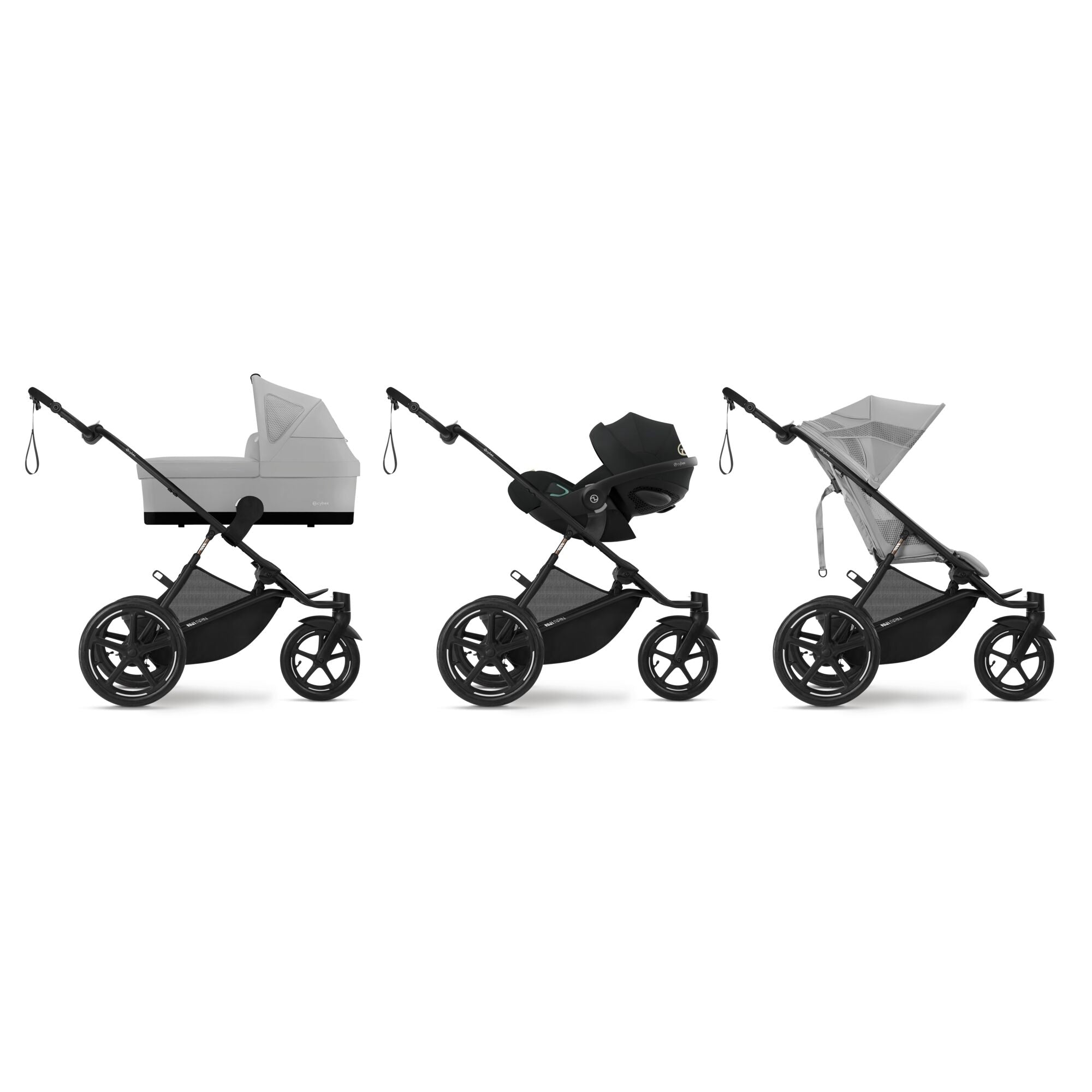 Cybex Avi Spin Stroller Bundle | Fog Grey