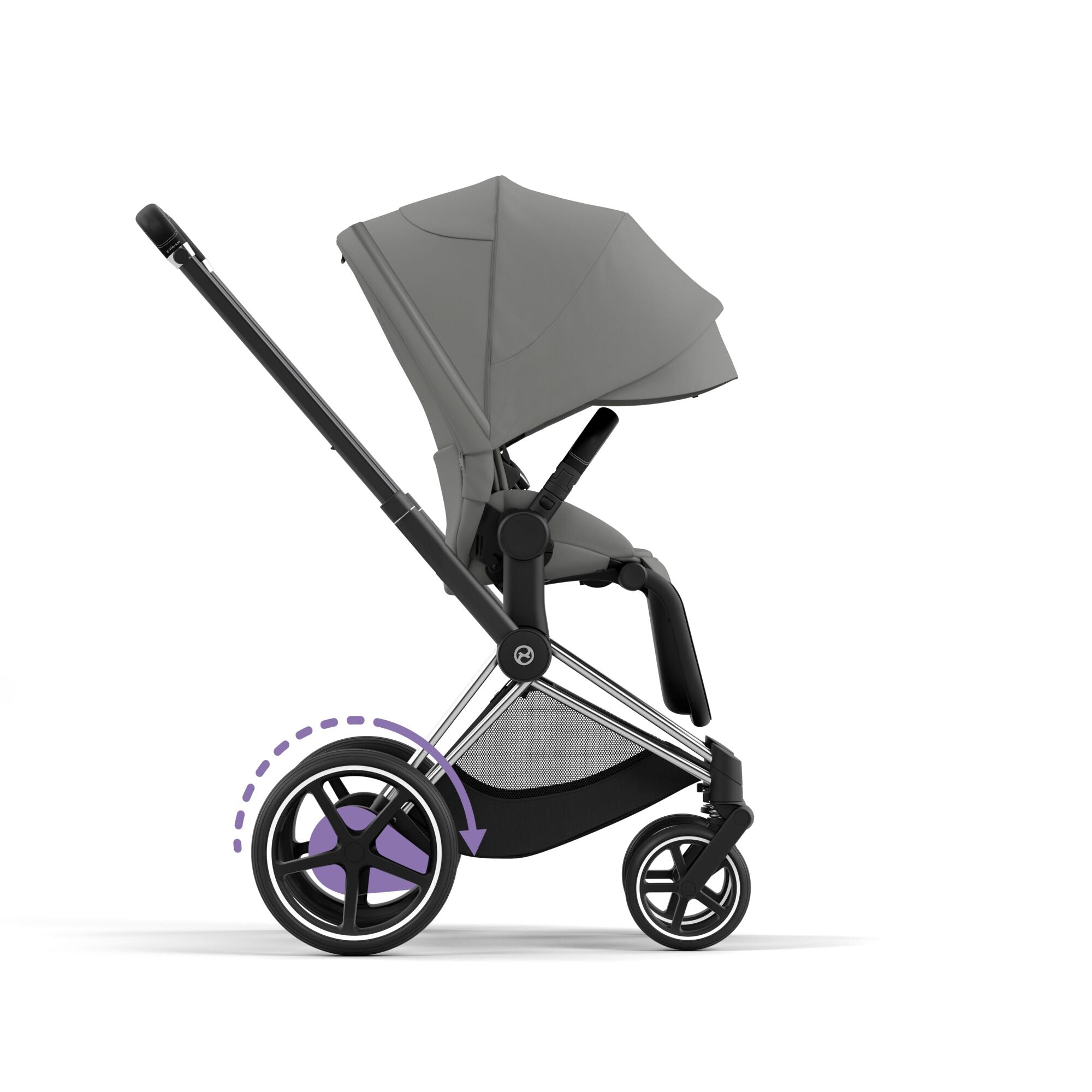 Cybex e-Priam Pushchair - Mirage Grey (2023)