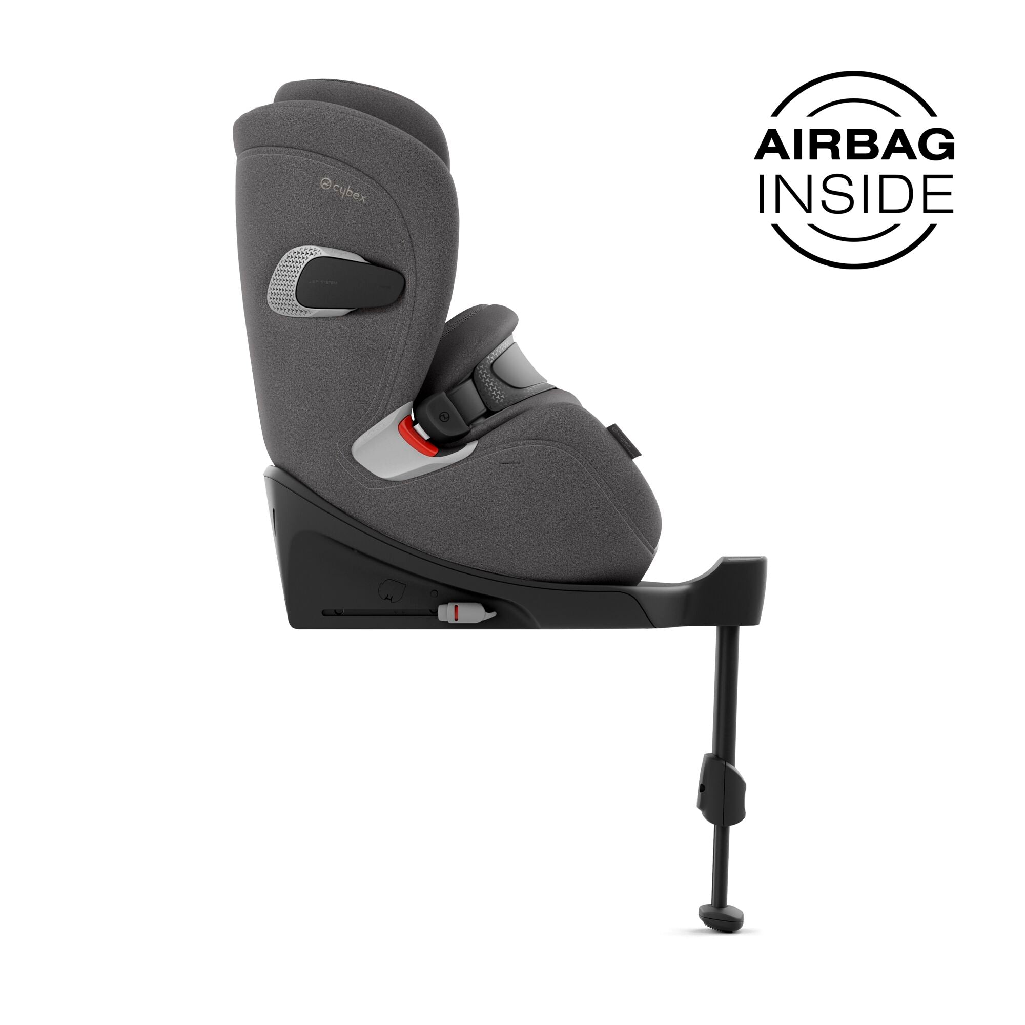 CYBEX Anoris T2 i-Size Airbag Child Car Seat - Grey Mirage Plus