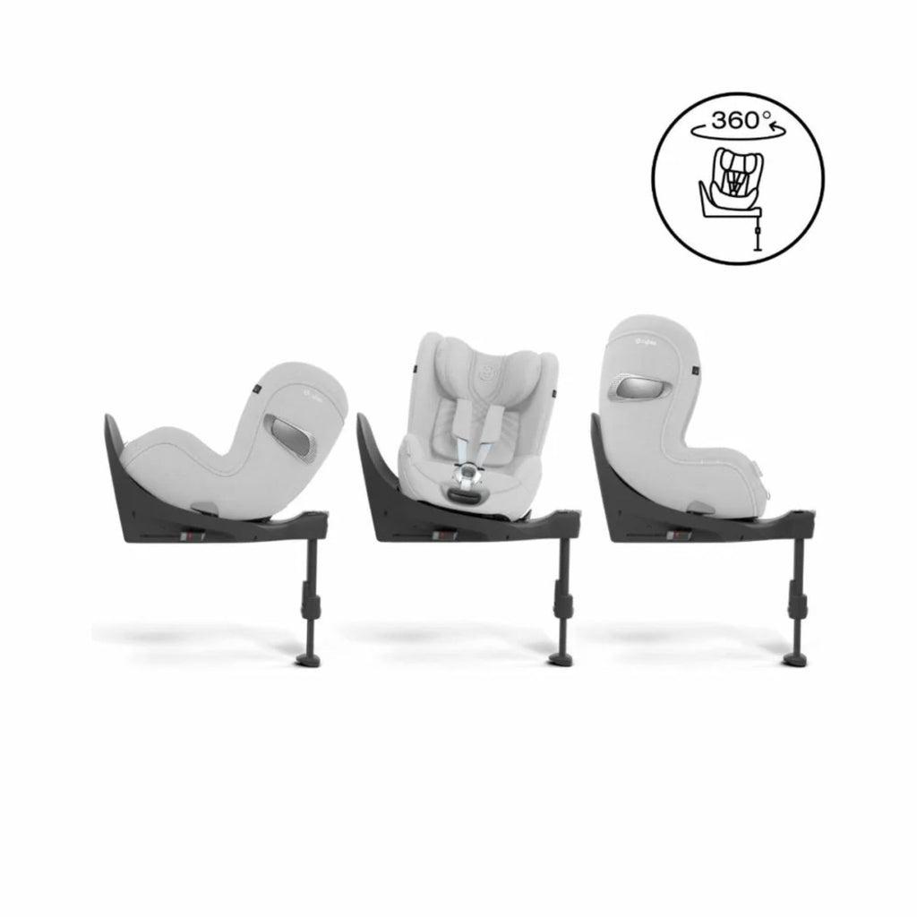 Cybex Sirona T i-Size Plus Car Seat - Platinum White