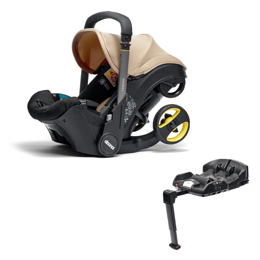 Doona i Car Seat & Stroller + Isofix Base - Sahara Sand
