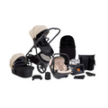 iCandy Orange 4 Pushchair Travel System | Latte on Black