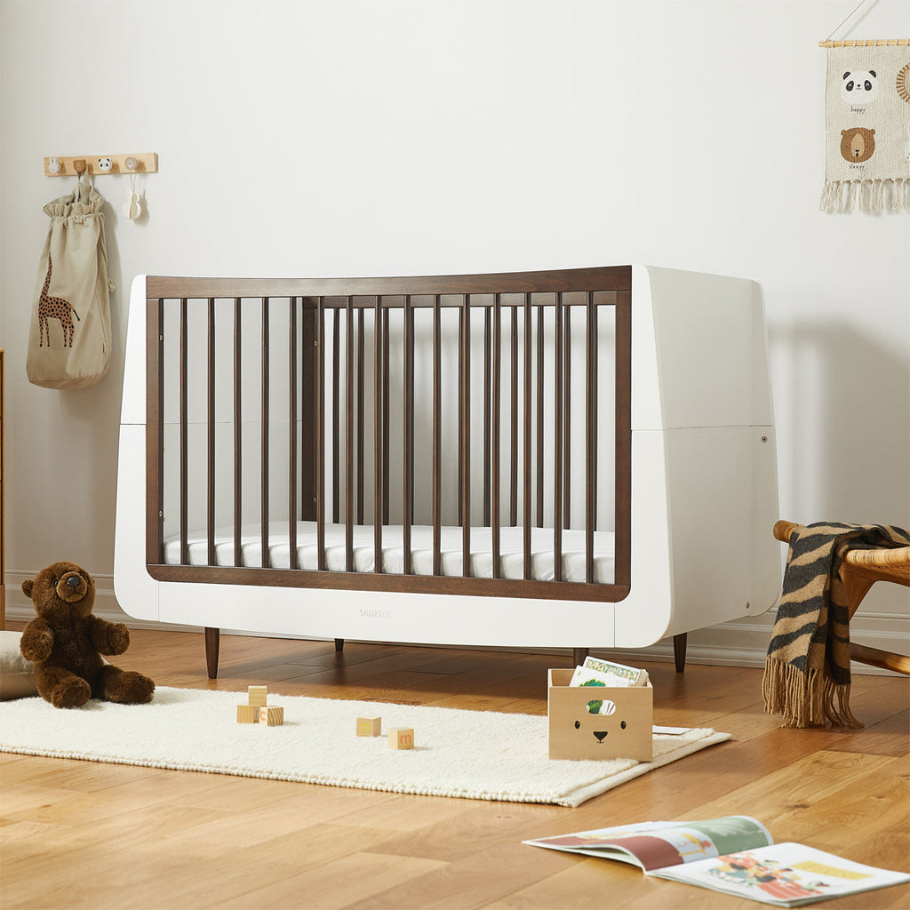 SnuzKot Skandi Cot Bed - The Natural Edit Ebony