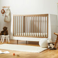 SnuzKot Skandi Cot Bed - The Natural Edit Walnut
