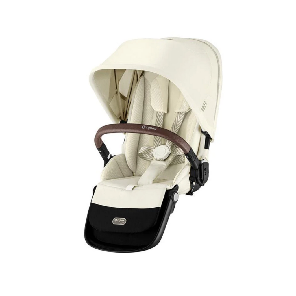 Cybex Gazelle S Double Pushchair (2023) - Seashell Beige - Taupe