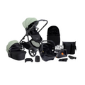 iCandy Orange 4 Pushchair Travel System | Pistachio on Black