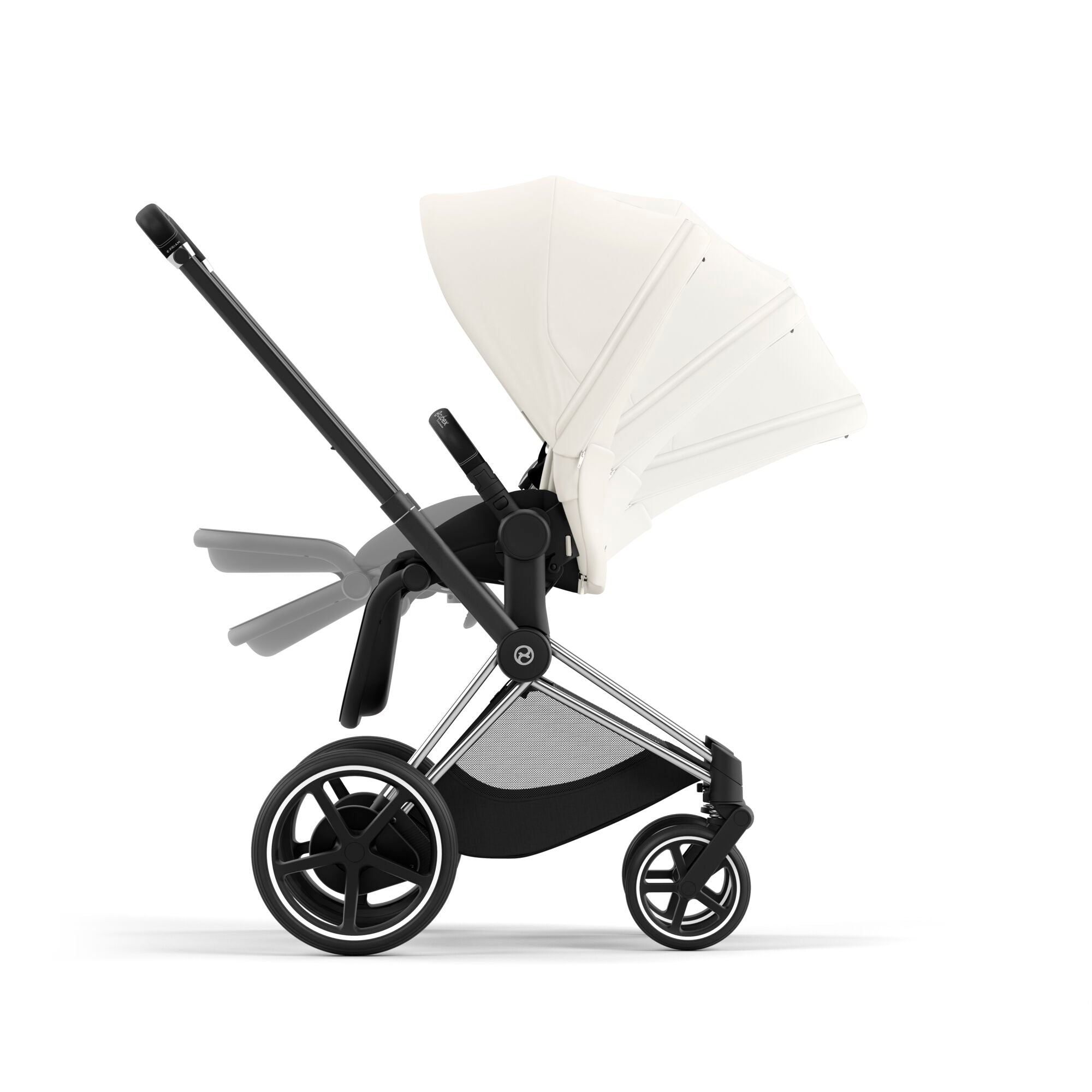 Cybex e-Priam Pushchair - Off White (2023)