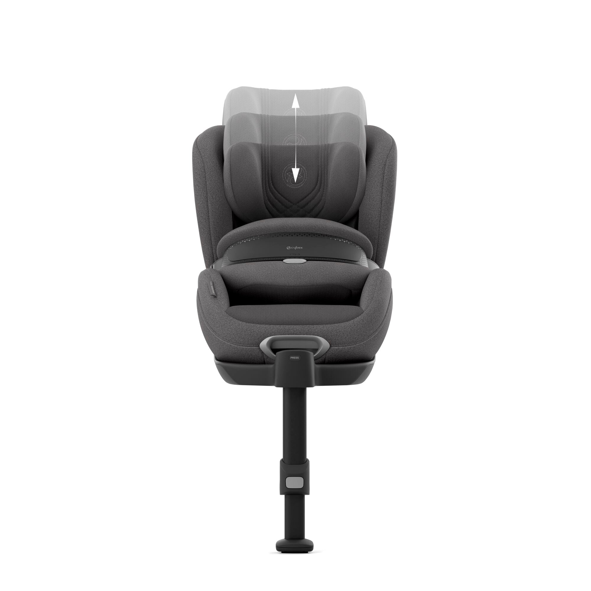 CYBEX Anoris T2 i-Size Airbag Child Car Seat - Grey Mirage Plus