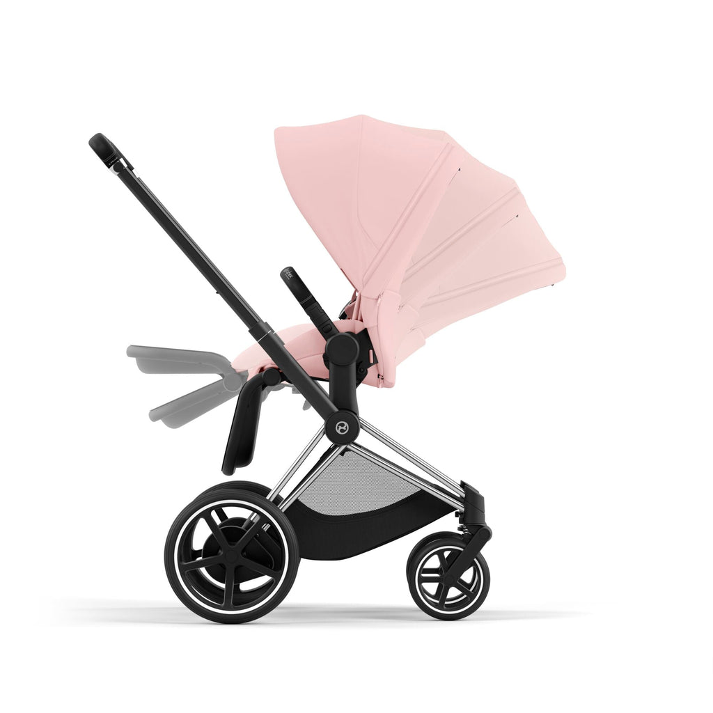 Cybex e-Priam Pushchair - Peach Pink (2023)