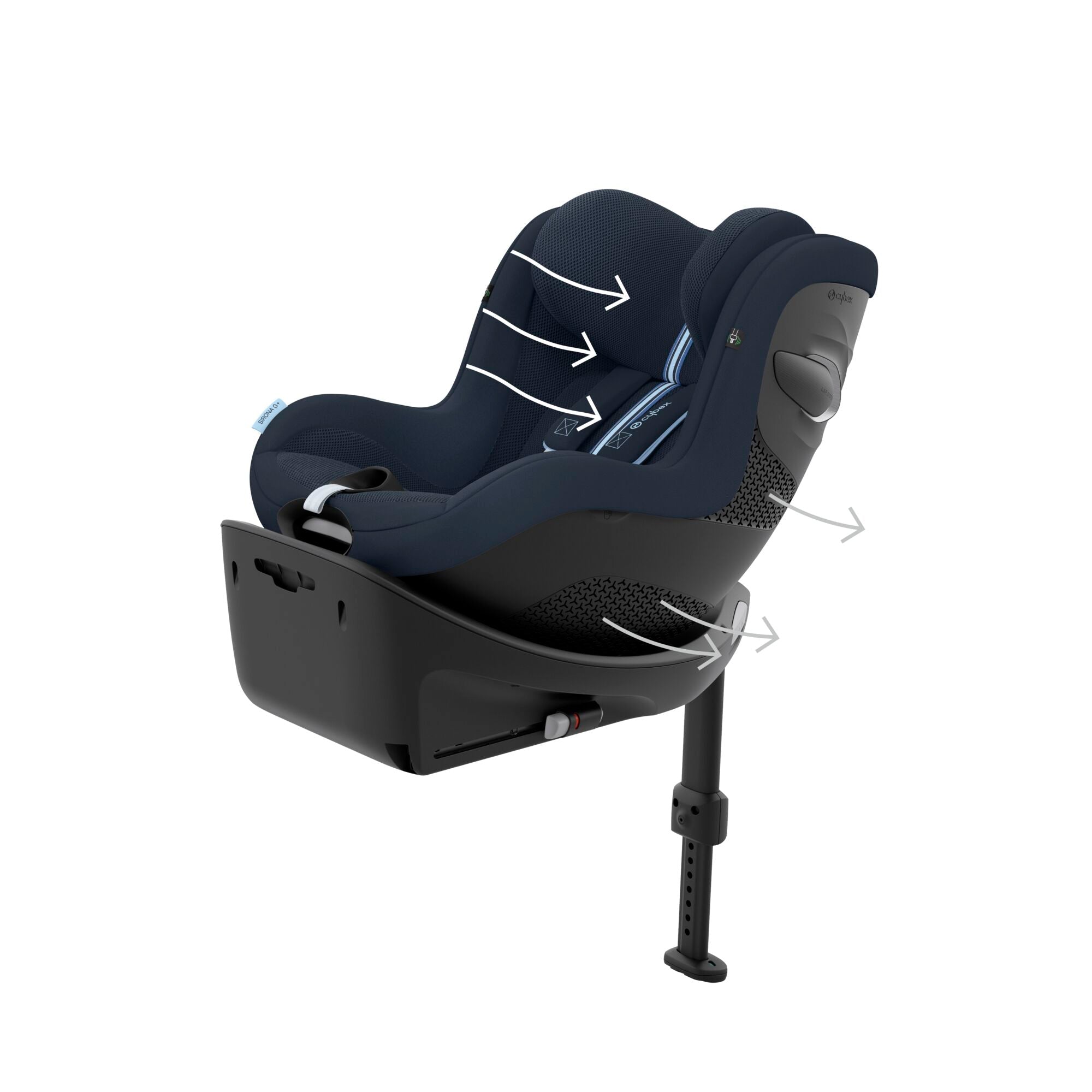 Cybex Sirona G i-Size Plus Car Seat - Ocean Blue