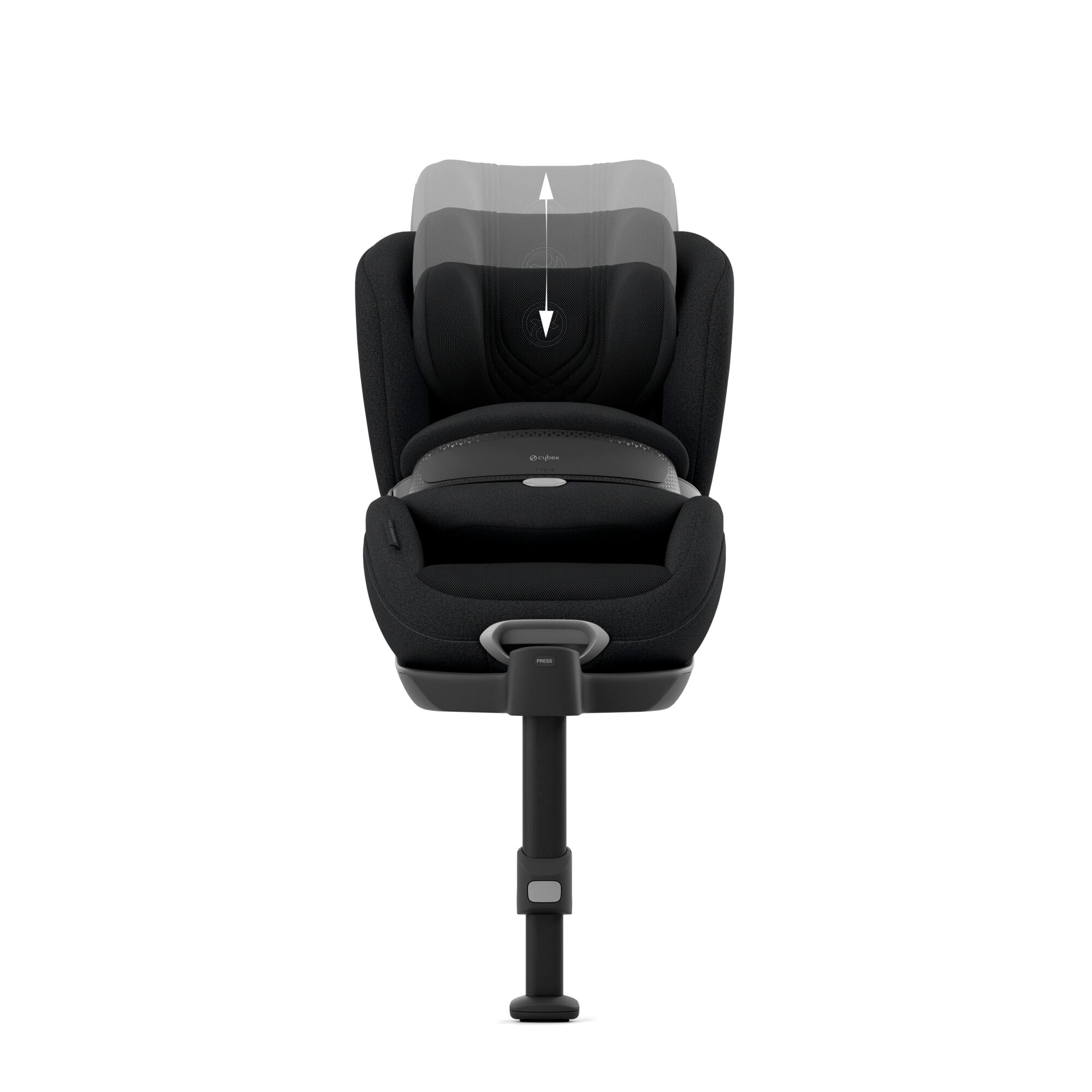 CYBEX Anoris T2 i-Size Airbag Child Car Seat - Sepia Black Plus