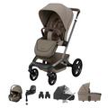 Maxi-Cosi Fame Pebble 360 Pro2 Travel System- Twillic Truffle | Black