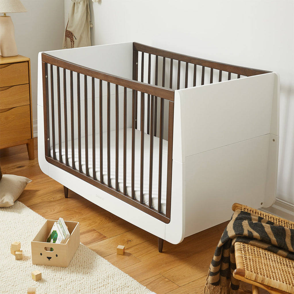 SnuzKot Skandi Cot Bed - The Natural Edit Ebony