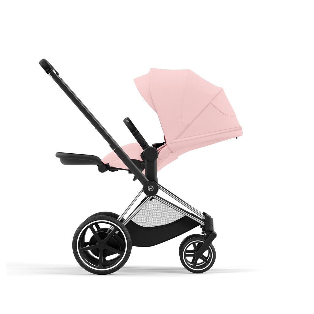 Cybex e-Priam Pushchair - Peach Pink (2023)