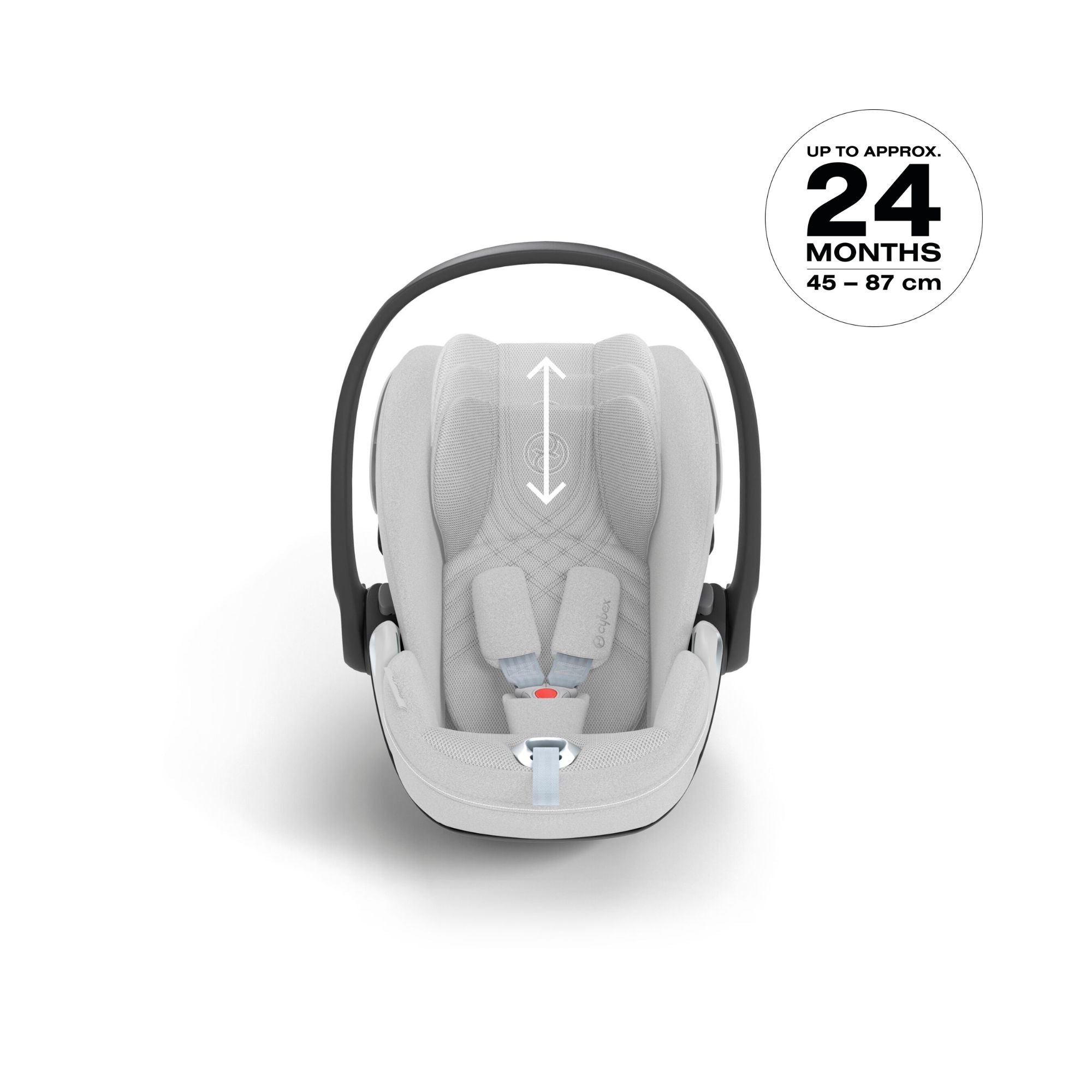 Cybex Cloud T i-Size Car Seat Plus - Platinum White
