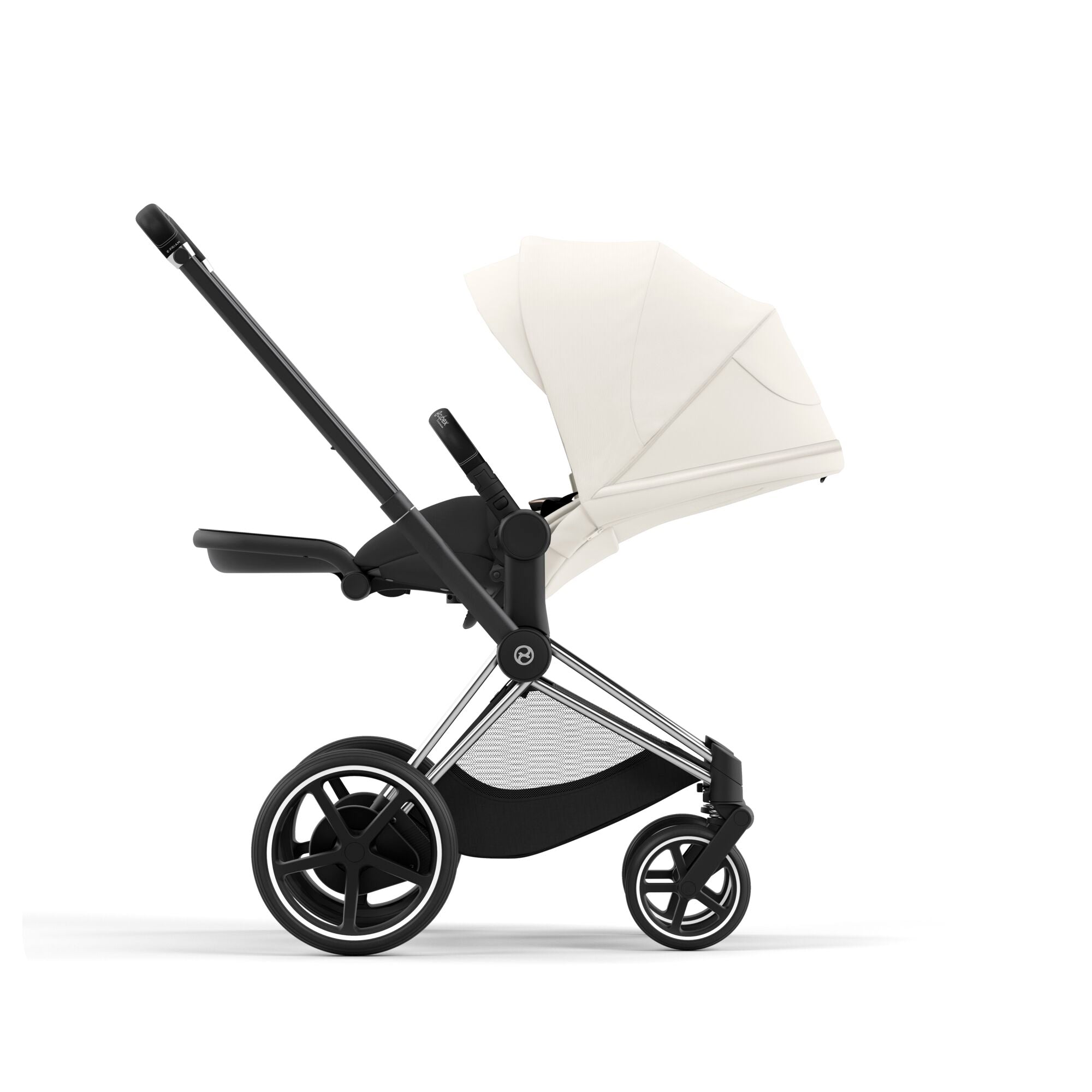 Cybex e-Priam Pushchair - Off White (2023)