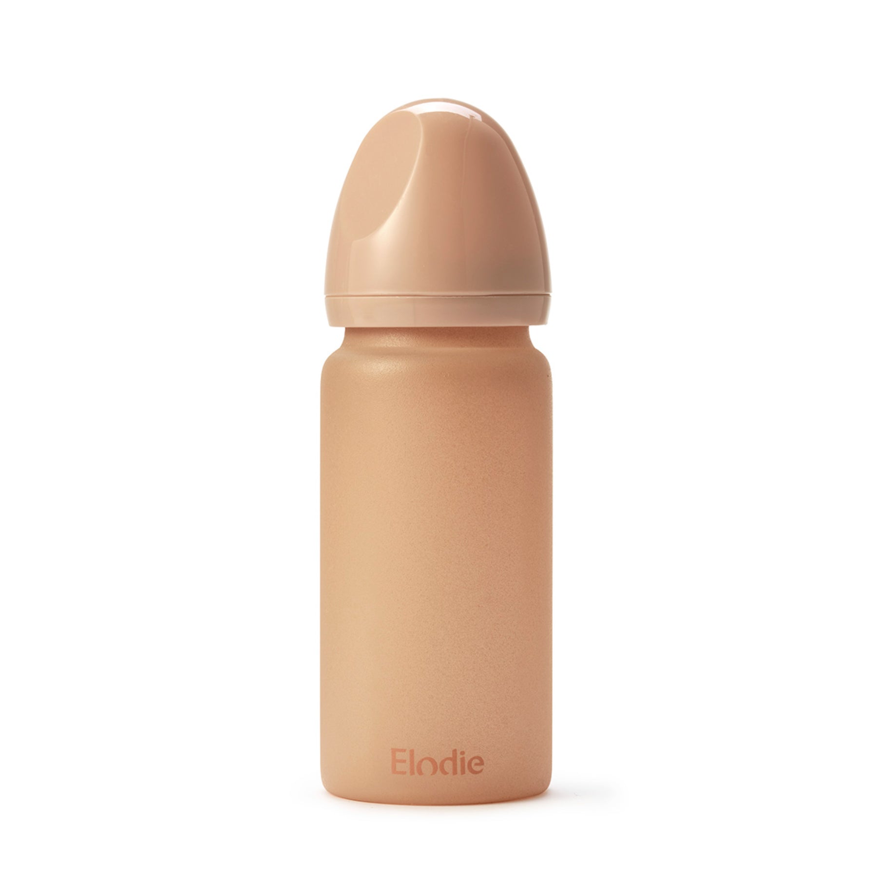 Elodie Glass Feeding Bottle - Blushing Pink
