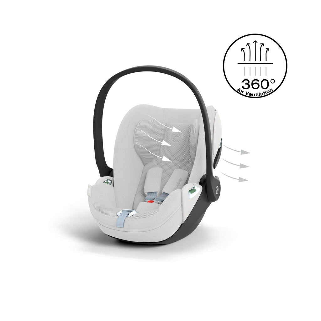 Cybex Cloud T i-Size Car Seat Plus - Platinum White