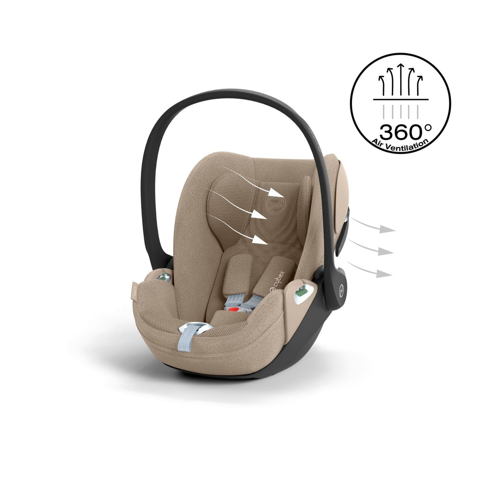 Cybex Cloud T i-Size Car Seat Plus - Cozy Beige
