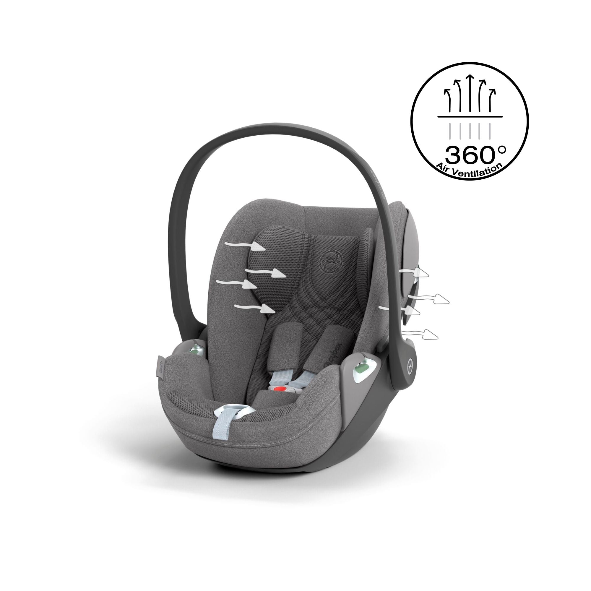 Cybex Cloud T i-Size Car Seat Plus - Mirage Grey
