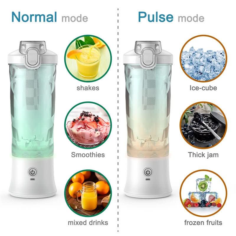 Blendjuicer Pro - Portable smoothie blender with 4000 mAh battery & 600 ml capacity