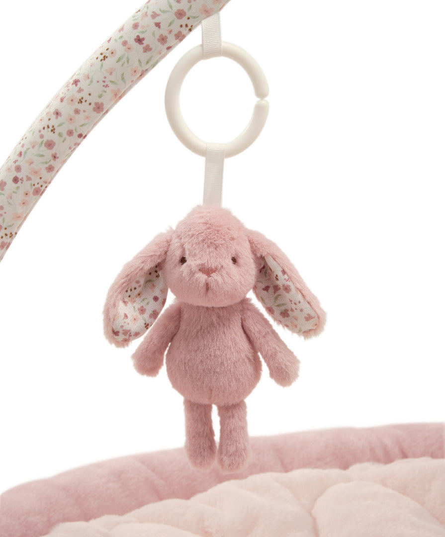 Mamas & Papas Welcome to the World Bunny Playmat - Pink