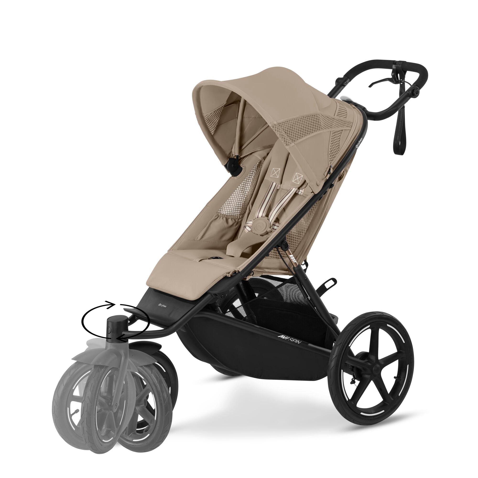 Cybex Avi Spin Stroller | Almond Beige