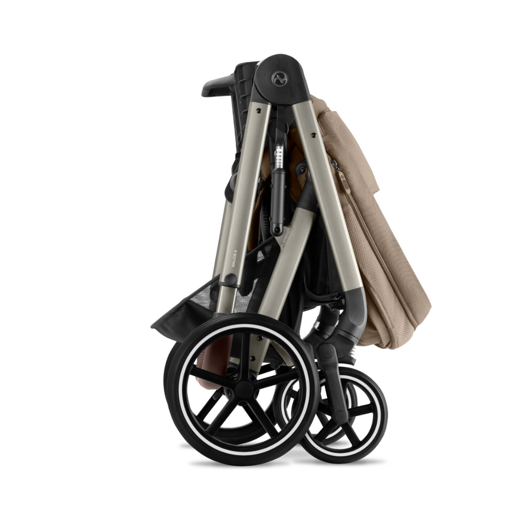 Cybex Balios S Lux Essentials Bundle - Almond Beige | Taupe (2024)