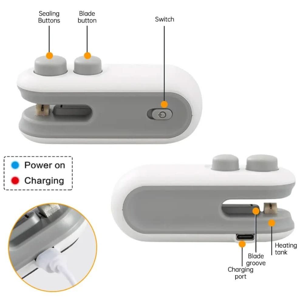 Scellegemak - Manual pocket sealer for fresh food
