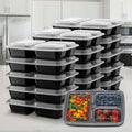 Bento Box with 3 compartments - Efficient meal planning & portion control