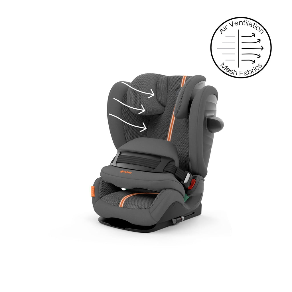 Cybex Pallas G i-Size Car Seat Plus Car Seat | Lava Grey