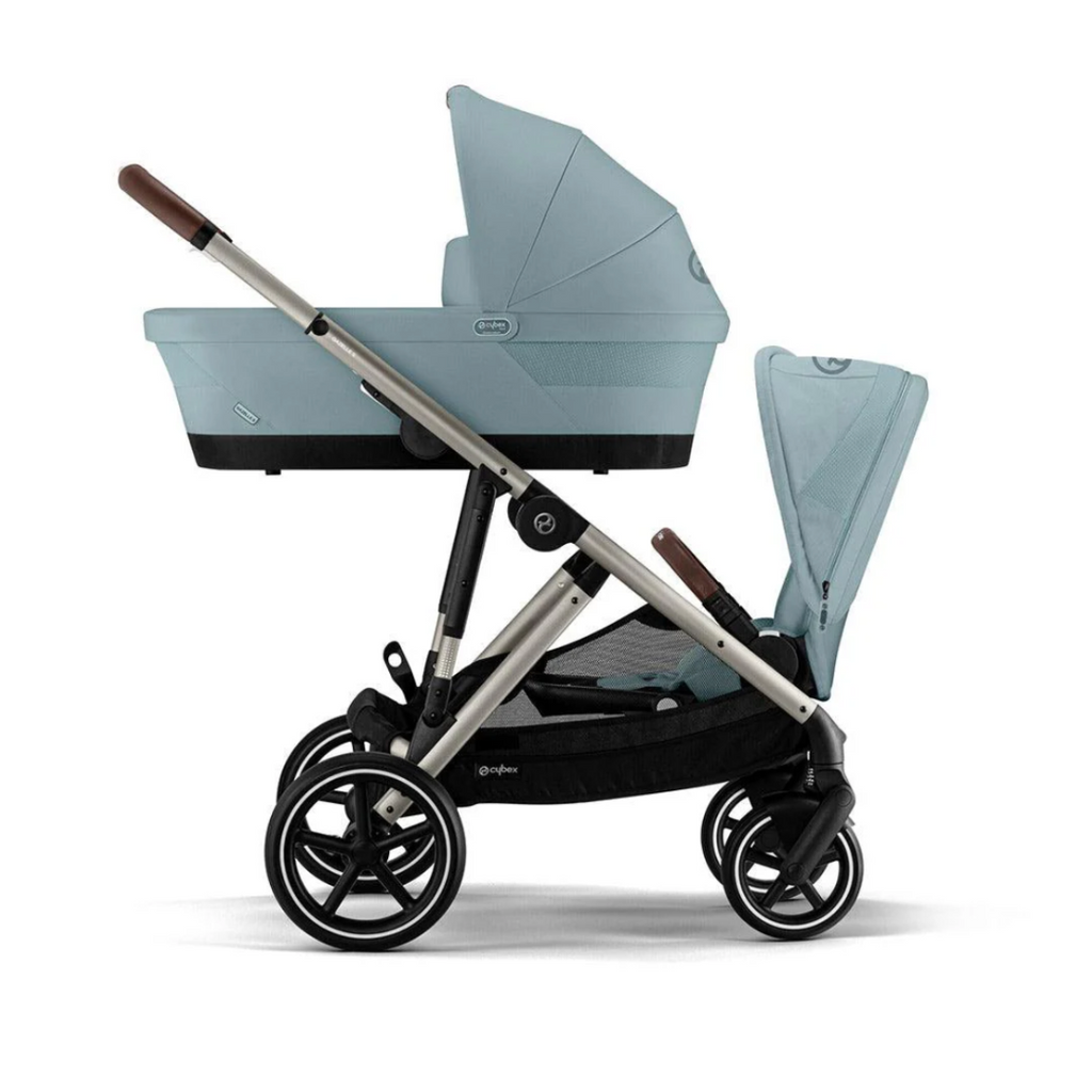 Cybex Gazelle S Double Pushchair  | Stormy Blue