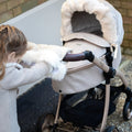Roma Egg Dolls Pram Fur Accessory Pack - Feather