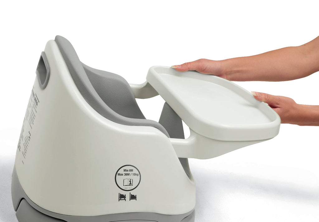 Mamas & Papas Baby Bug & Activity Tray - Pebble Grey