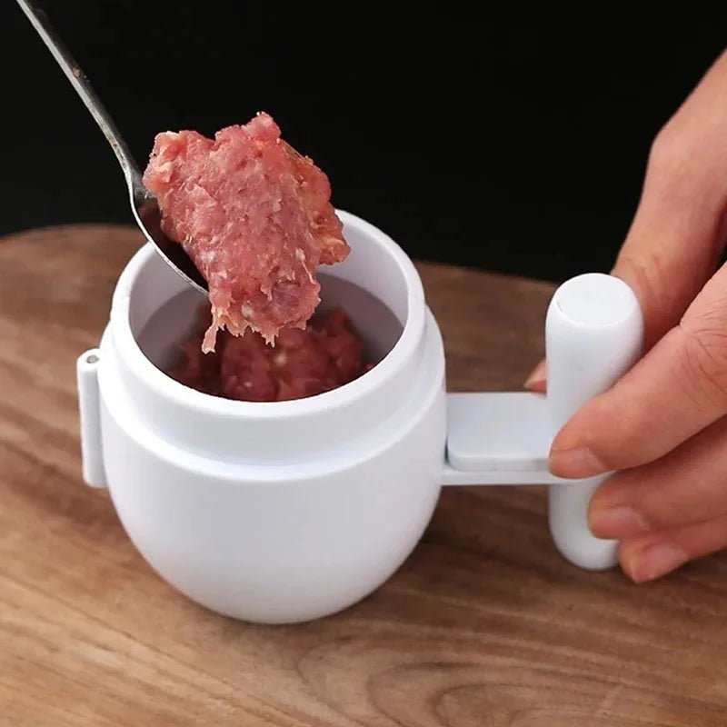 BALLCHEF – Non-stick mold set for stuffed meatballs with kitchen precision