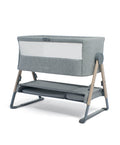 Mamas & Papas Lua Bedside Crib - Grey