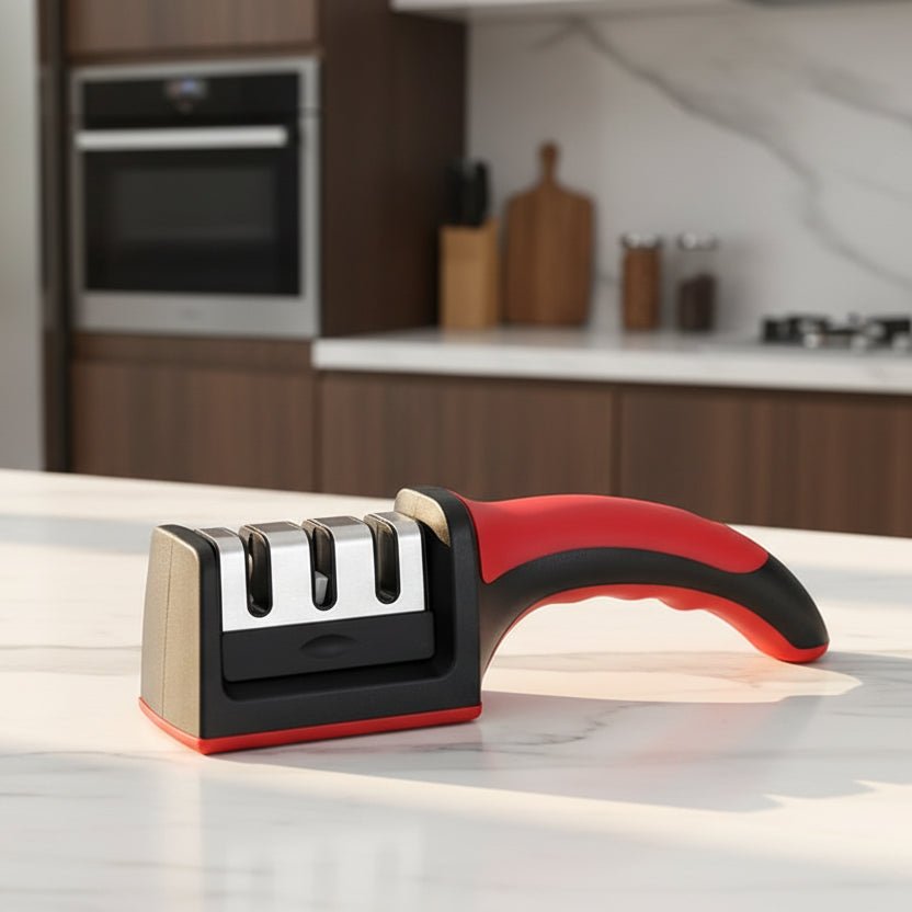 EDGEWISE – Versatile kitchen tool for scraping, sharpening, and polishing