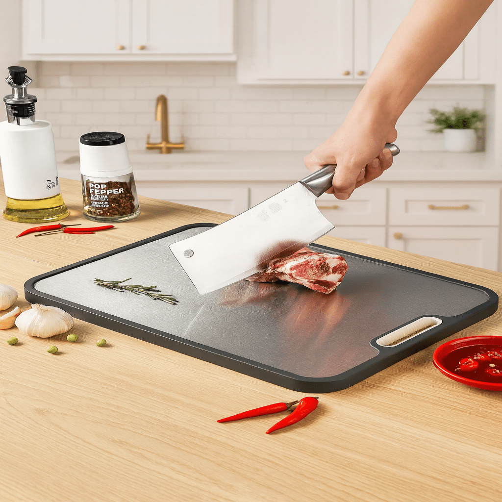 NOBLE CUT Titan Cutting Board – Double-Sided, Non-Slip Prep Surface
